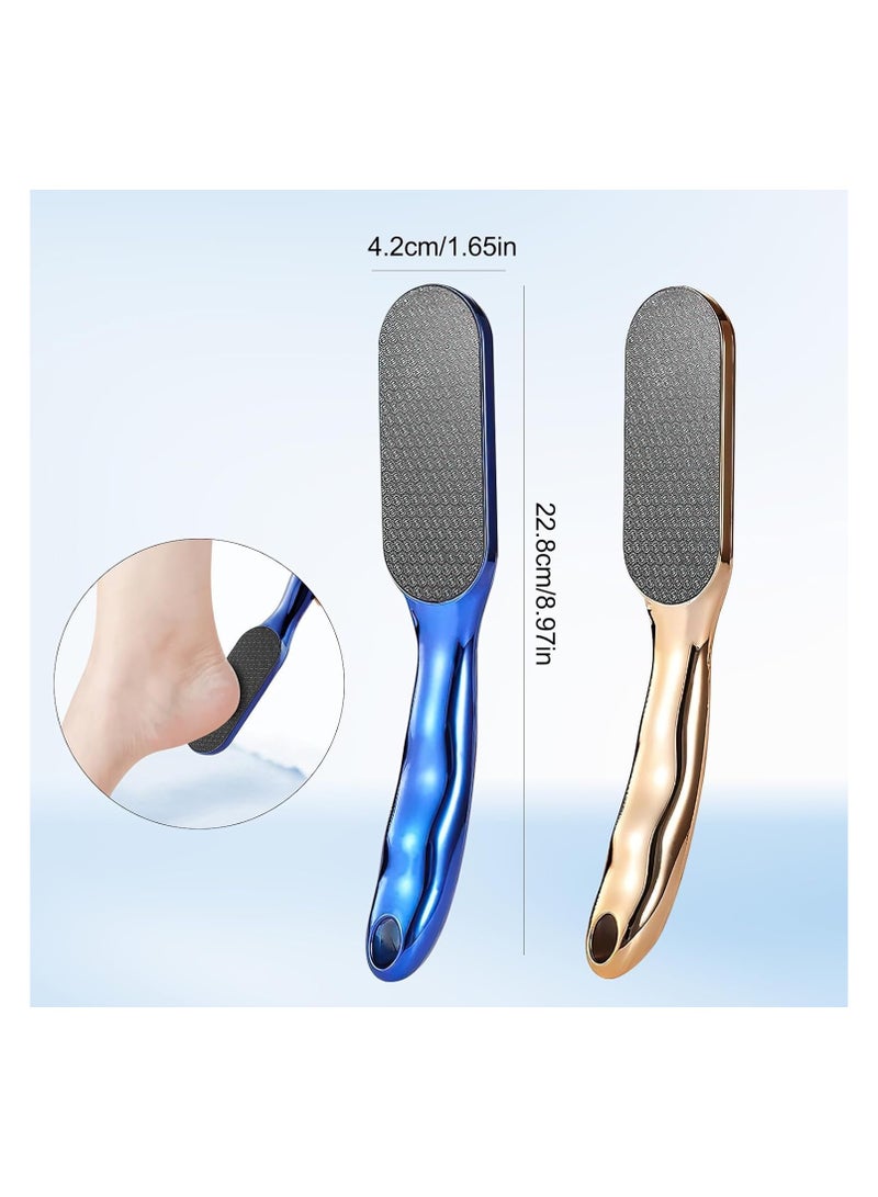 Generic Foot File, Nano Glass Foot File, Hard Skin Remover Nano-Glass Foot File, Veins Grain Foot File, Professional Foot Care Tools, Pedicure Tool for Smooth Feet (Gold)  - Image 2