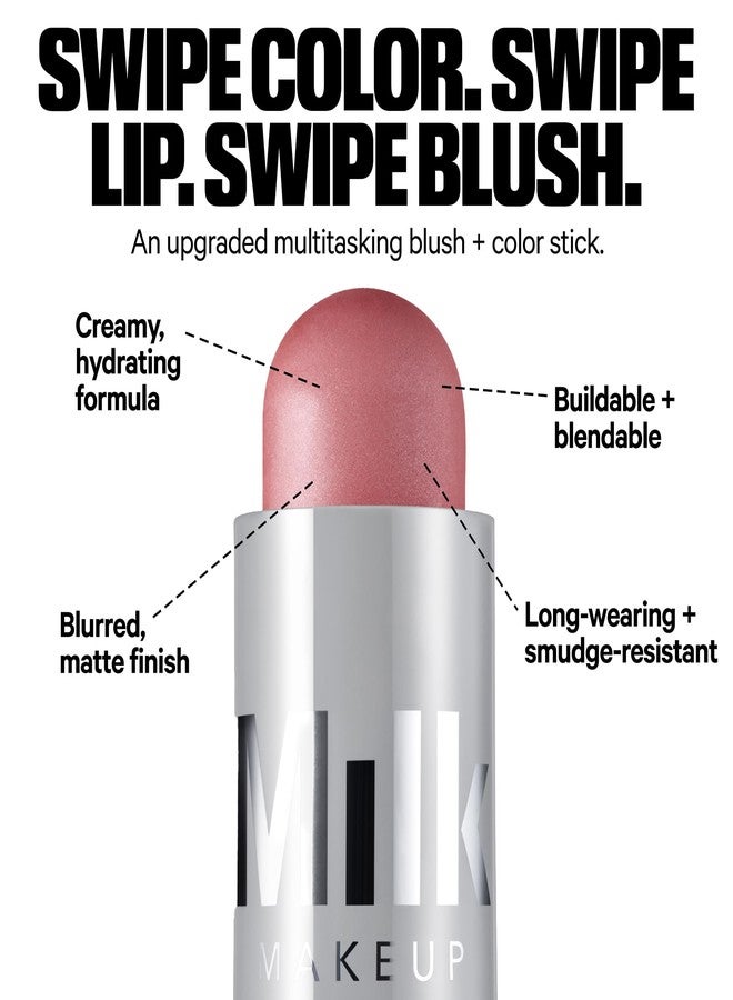 Milk Makeup Lip + Cheek Blur Stick – Vapor (Soft Mauve Pink), 0.28 oz - Image 2