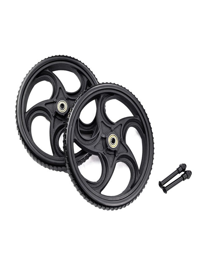 UNLICON Wheelchair Walker Wheels, 8 inches, PVC, Suitable Unlicon Rollator walker, wheelchair,1 pair - Image 1