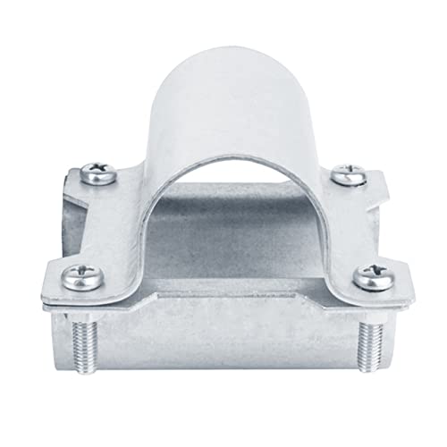 OTTFF 10 Set 1-3/8" Greenhouse Cross Grid Connector, Pipe Clamps for Chain Link Fence - Image 4