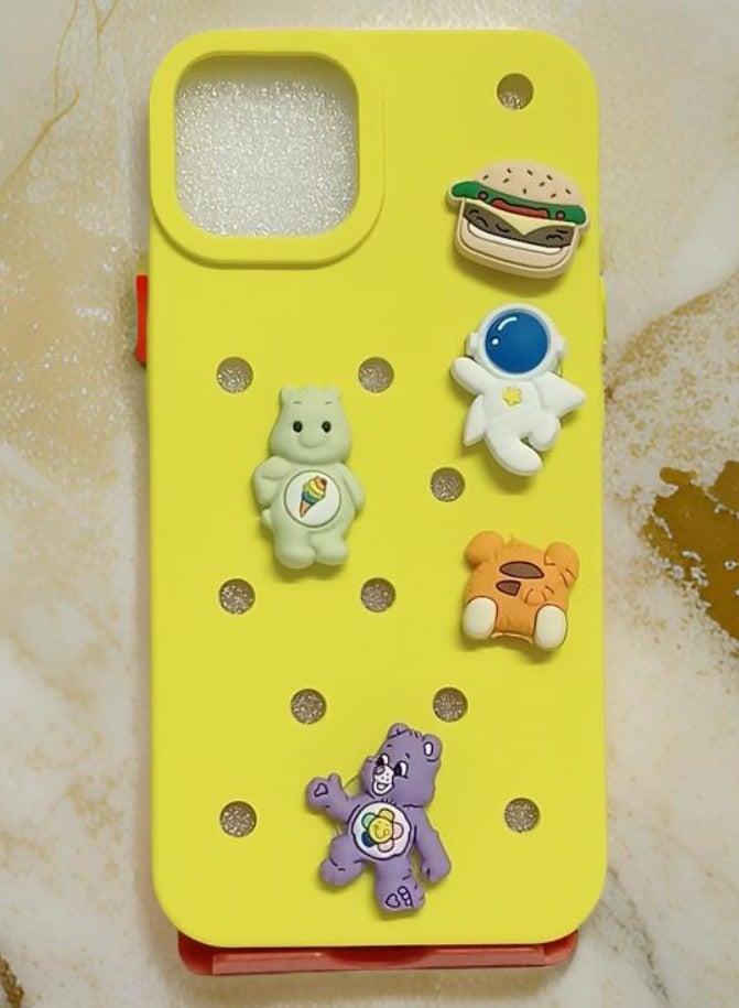 حافظة كاندي بيرز لهاتف آيفون 13/14 حافظة هاتف من السيليكون/غطاء بحجم 6.1 بوصة عناية وقائية - Image 2