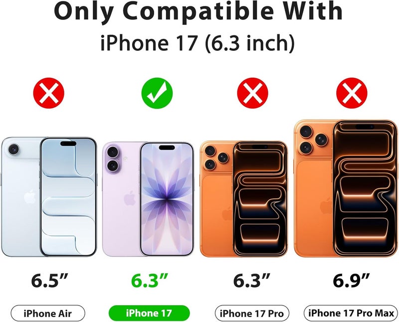 Demark Matte Case for iPhone 17,Frosted Translucent Back Phone Cover,Shockproof Drop Protection Cover for iPhone 17 Case (iphone 17) - Image 4