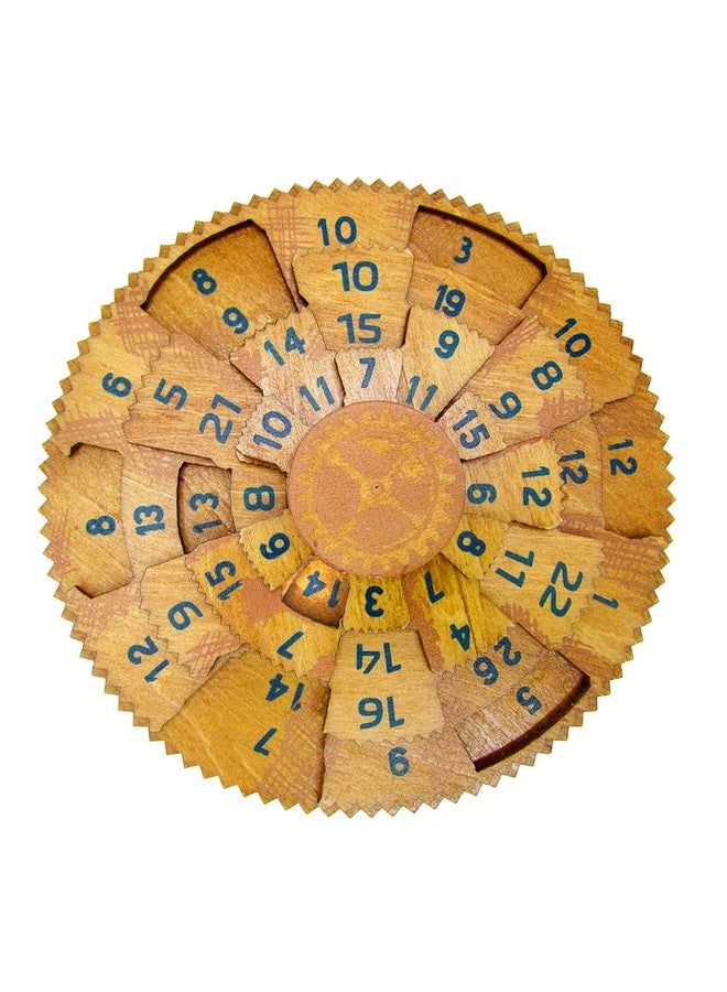 Project Genius Grecian Computer Mechanical Math Puzzle, Wooden Brainteaser Gift For History Buffs And Smart Kids, Teens, And Adults True Genius Series Inspired By The Ancient Antikythera Mechanism - Image 2
