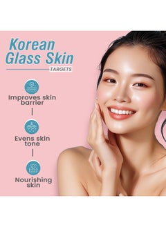Glamveda Rice & Ceramide Korean Glass Skin Peel Off Mask 100Gm | For Flawless Skin & Radiant Skin Tone | Paraben Free  - Image 4
