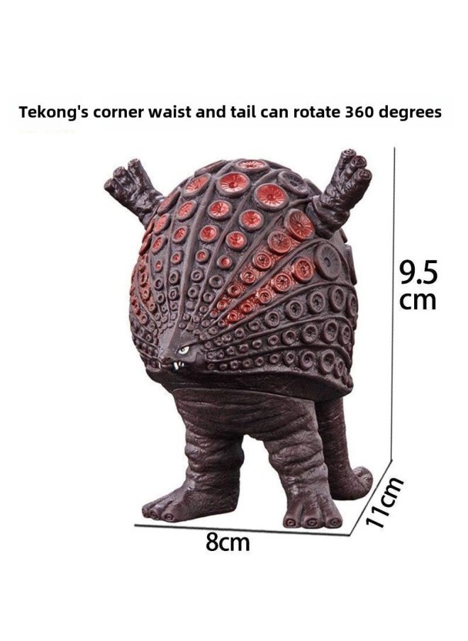Monster Small Size Toys Ultraman Monster Soft Glue Not Bad Night Market Scenic Spot Stall Boys Toys-Colour:Small Special Gift
