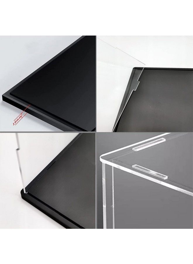 WANLIAN Acrylic Display Case For Lego 75304 Darth Vader Helmet Model Set Lego Display Case For Venom Helmet 76187Lego Batman Cowl 76182Helmet 75277 And 75276 75305 75327 75343(No Model Set Included) Black - Image 4