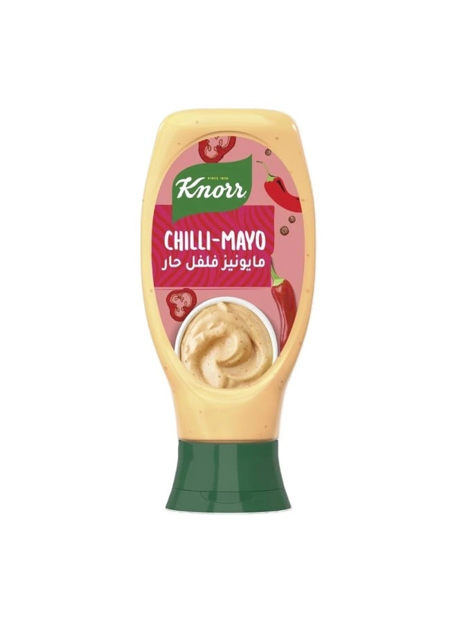 Knorr Chilli Mayo Dipping Sauce With Red Chilli Flakes- 420ml