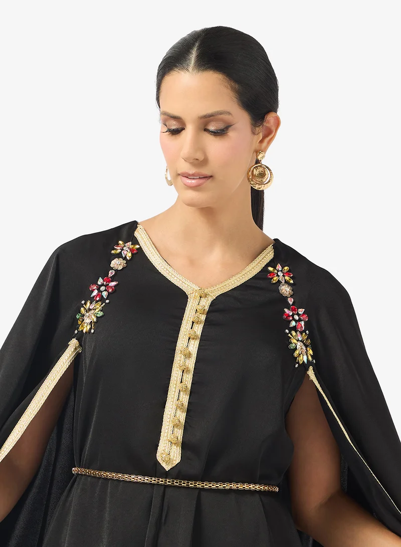 Khizana  Embroidered A-line Dress for Women | Best Price UAE