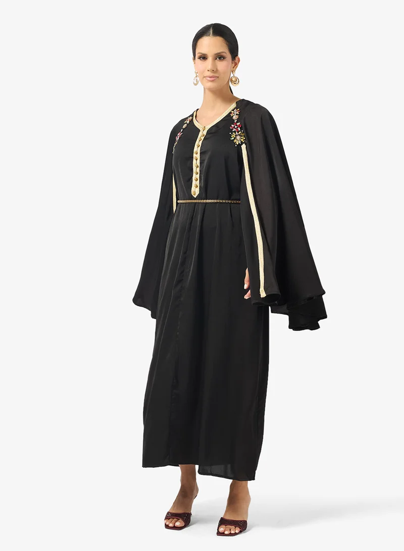 Khizana  Embroidered A-line Dress for Women | Best Price UAE