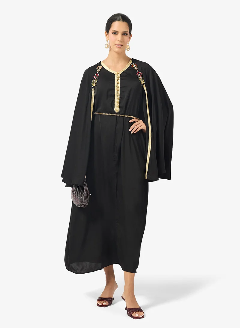 Khizana Embroidered A-line Dress