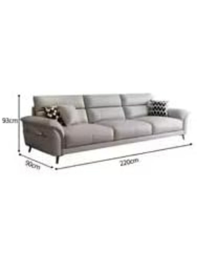Poppins Home Poppins HOME Italian Reclining Sofa â€“ Compact Daybed & Armchair for Living Room or Bedroom (2 SEATER)  - Image 2