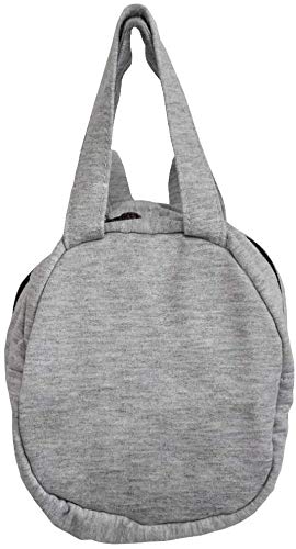 Skater Totoro Die Cut Lunch Bag with Zip Closure - Totoro Grey - Image 5