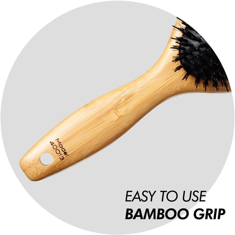 Sam Villa Signature Series Boar Bristle Hair Brush For Hair Styling - Image 5