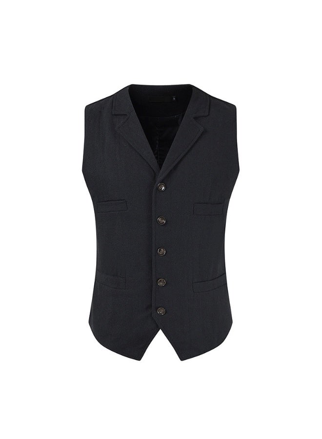 Shougu New Fashionable Casual Men's Suit Vest  - Image 1