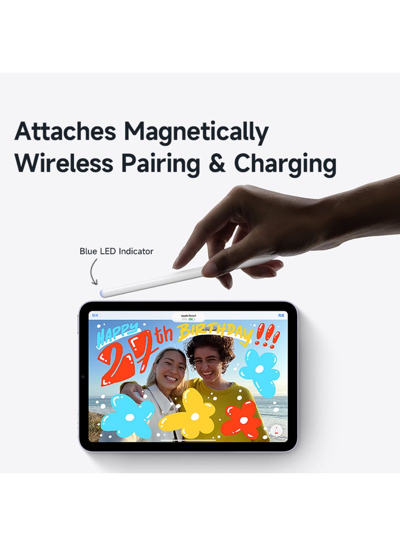 مكدودو Mcdodo قلم ستايلس آيباد، يدعم الإمالة (Tilt) ورفض راحة اليد (Palm Rejection)، مغناطيسي - Image 5