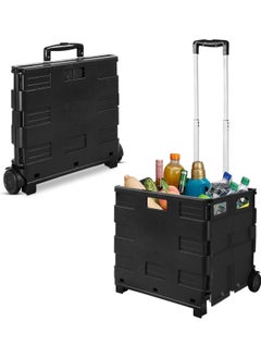 Home Smart Home Smart Foldable Carts Grocery Heavy Duty Outdoor Trolley Shopping Carts with Push Handle  - Image 1