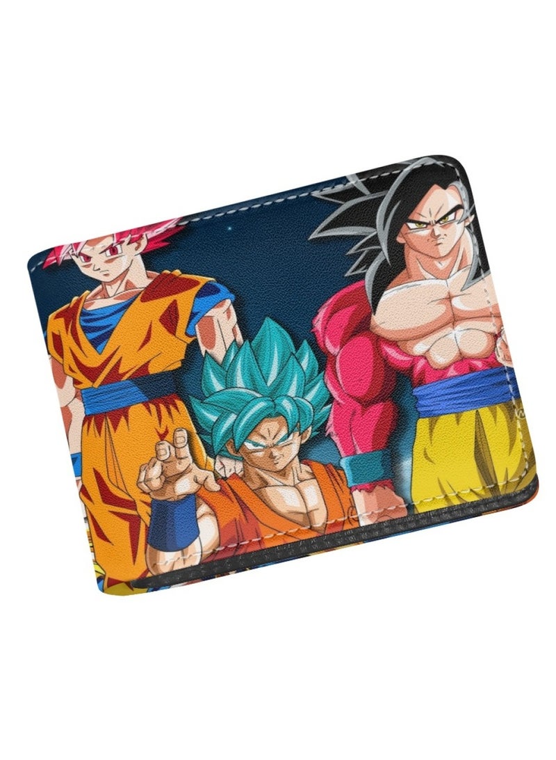 KUYING Slam Dunk, Student Card Bag, Leather Wallet 