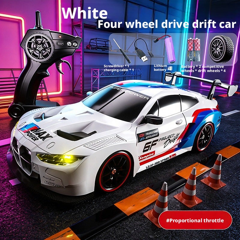High-Speed RC Car BMW M4 GT3 4WD Drift Racing Car Toy for Kids - Image 3