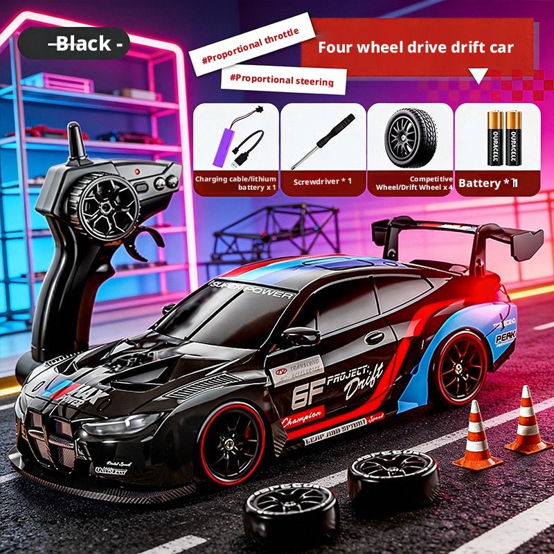 High-Speed RC Car BMW M4 GT3 4WD Drift Racing Car Toy for Kids - Image 2