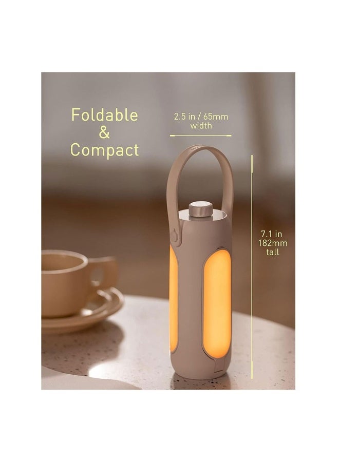 Camping Lantern Rechargeable 10000mAh Large Capacity with 3 Light Color 720 Lumen