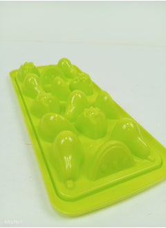 MtjrNet 3 Piece Ice Cubes Trays Mold -14 Large Size Cubes - Random Color  - Image 5