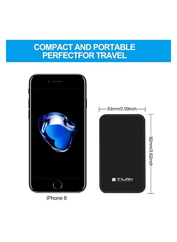 YILONG Quick Charge 3.0 18W USB Wall Charger, with Dual Ports & Foldable Plug - Image 5