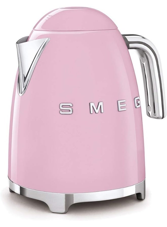 Smeg KLF03PKUK, 50'S Retro Style Kettle 1.7 L 2400 W KLF03PKAU Pink/Silver - Image 2
