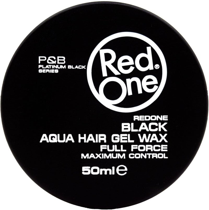 Redone Black 50ml Lime Scent Extra Hold Hair Wax | Gel Wax | Long Lasting | Shiny Look | Maximum Control - Image 1