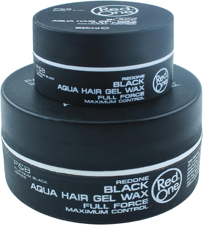 Redone Black 50ml Lime Scent Extra Hold Hair Wax | Gel Wax | Long Lasting | Shiny Look | Maximum Control - Image 4