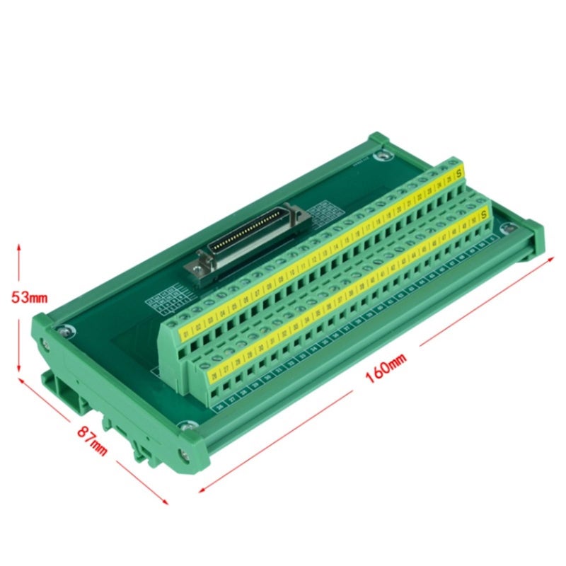 SCSI50 50pin Guide Rail Terminal Board CN1 ASD BM 50A For A2 AB Servo Seriel V90 Pinboard Cable 1 Meter - Image 5