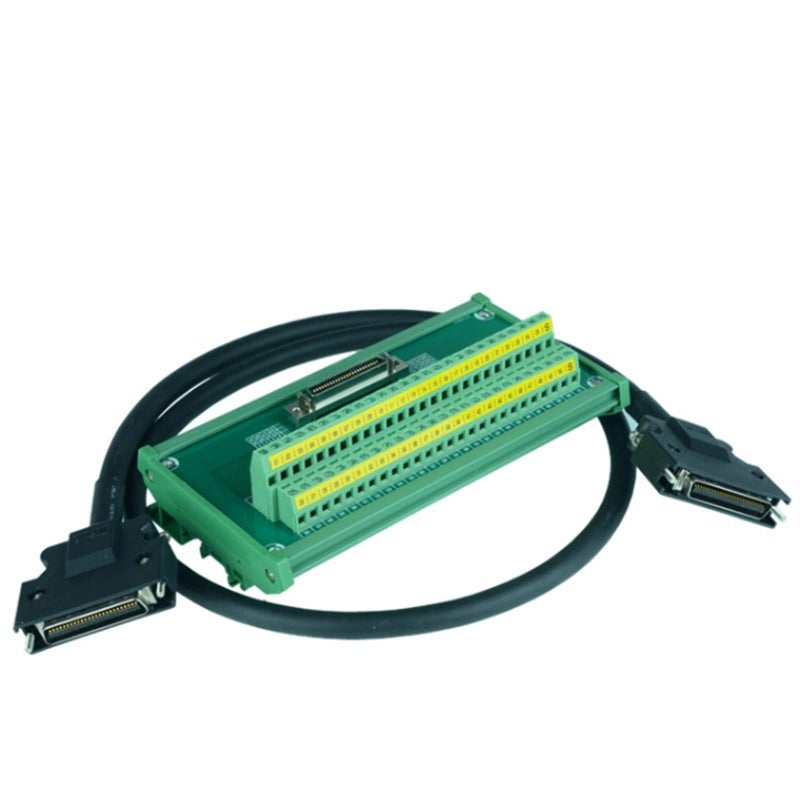 SCSI50 50pin Guide Rail Terminal Board CN1 ASD BM 50A For A2 AB Servo Seriel V90 Pinboard Cable 1 Meter - Image 2
