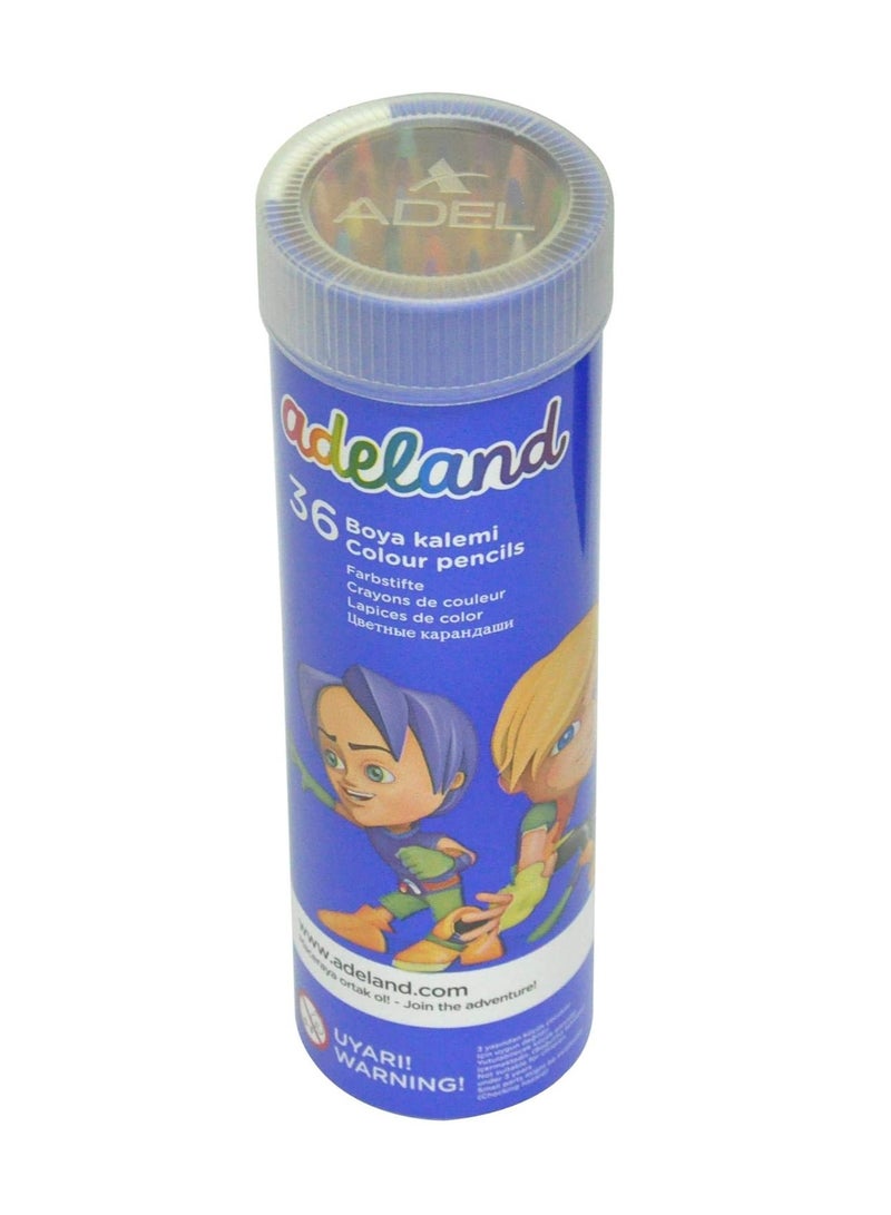 Adel Color Pencils, 36 Colors in Aluminum Tube - ALCK2112375103 - Image 2