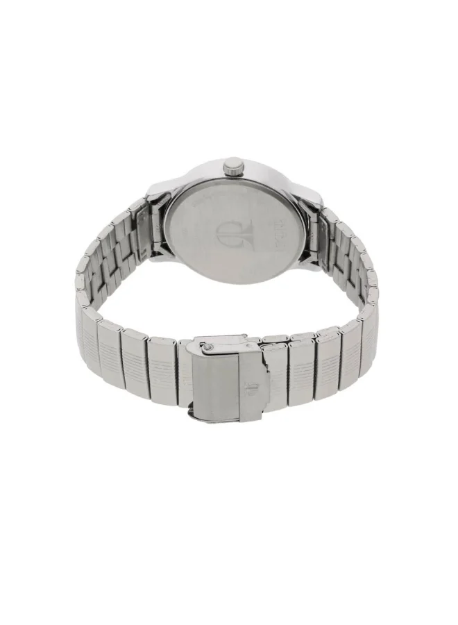 TITAN Men Analog Display Watch With Silver Metal Strap - 1580SM03