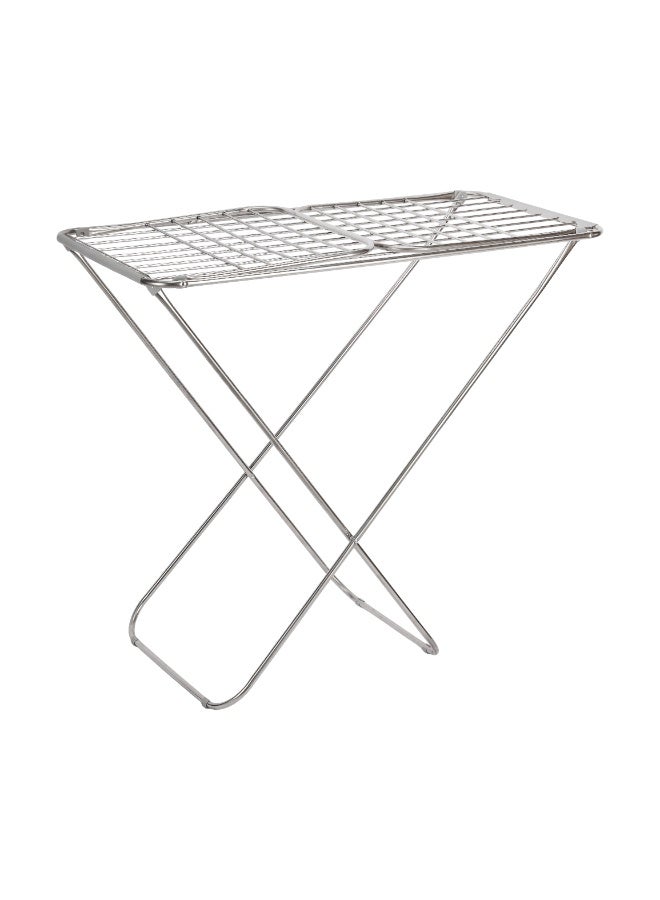 Delcasa SS Clothes Dryer Stainless Steel - DC3711 cloth drying stand 18-Meter Drying Space, 18 kg Capacity, with Sturdy Stainless Steel Wire and Frame and Multi Position Arms/ Perfect for Daily Laundry, Cloth, Delicates, Towels, Bedding - Image 1