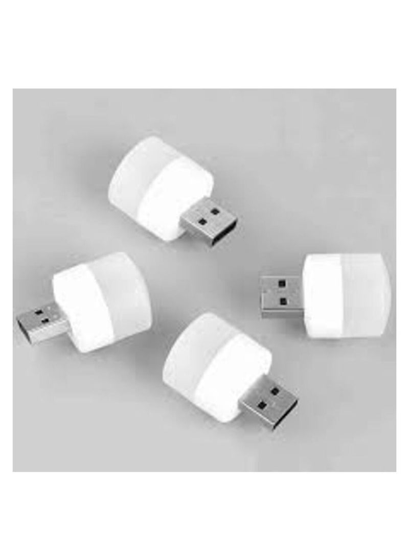 Generic - LED Night Light Mini USB Connection for Computer and Car LED Light for Indoor and Outdoor Use (4 Pieces) - Image 1