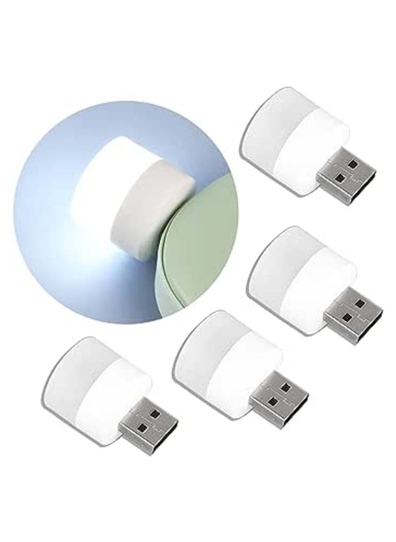 Generic - LED Night Light Mini USB Connection for Computer and Car LED Light for Indoor and Outdoor Use (4 Pieces) - Image 1