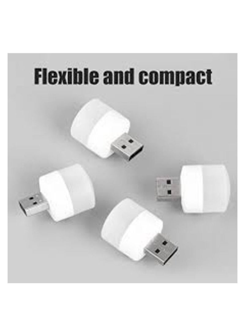 Generic - LED Night Light Mini USB Connection for Computer and Car LED Light for Indoor and Outdoor Use (4 Pieces) - Image 1