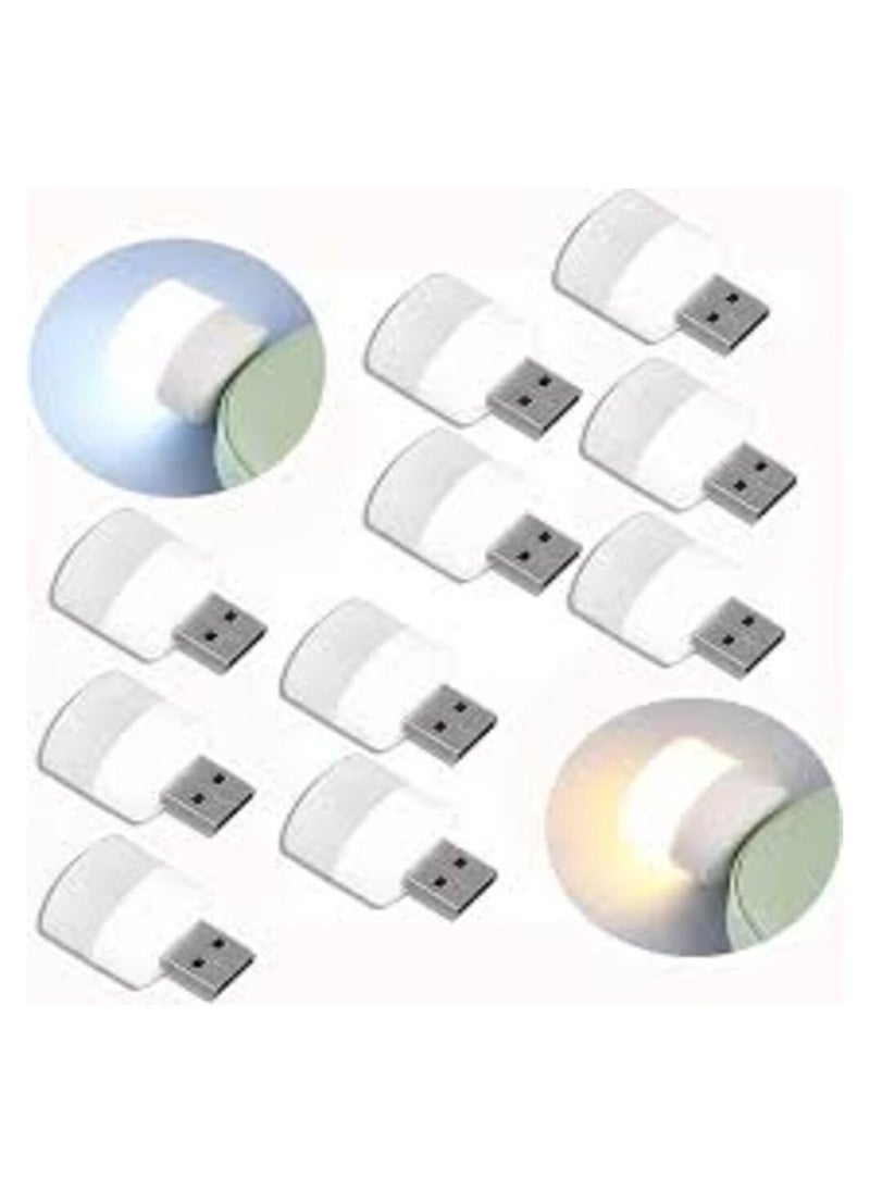 Generic - LED Night Light Mini USB Connection for Computer and Car LED Light for Indoor and Outdoor Use (4 Pieces) - Image 1