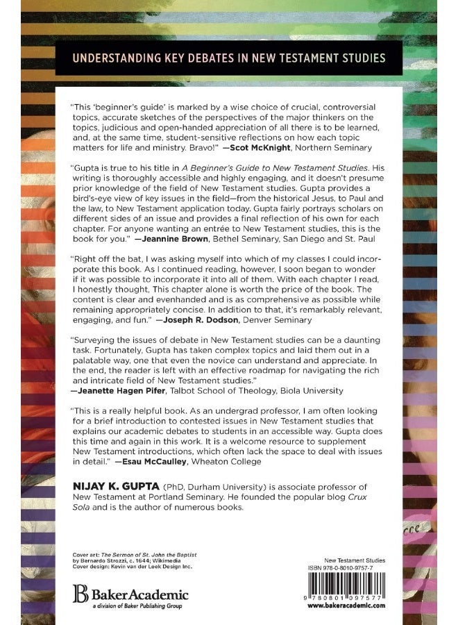 A Beginner's Guide to New Testament Studies: Understanding Key Debates - Image 2