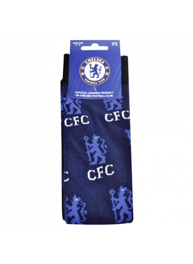 Chelsea Chelsea Fc Football Crest Socks  - Image 2