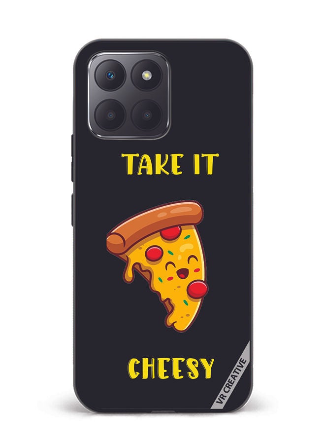 VR CREATIVE Protective Case Cover For Honor 70 Lite Take It Cheesy Design Multicolour - Image 1