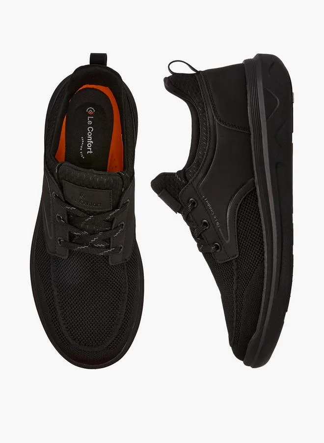 Le Confort Men Lace-Up Ankle Sneakers