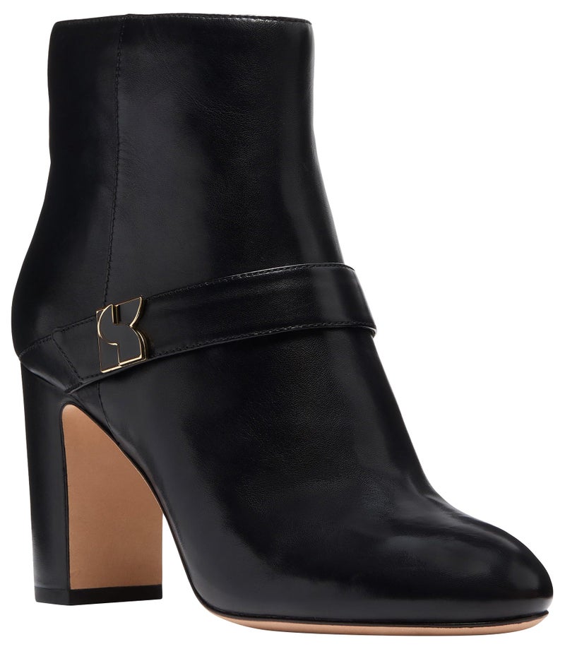 kate spade new york Dakota Zip Up Heeled Bootie, Black, 7 - Image 2