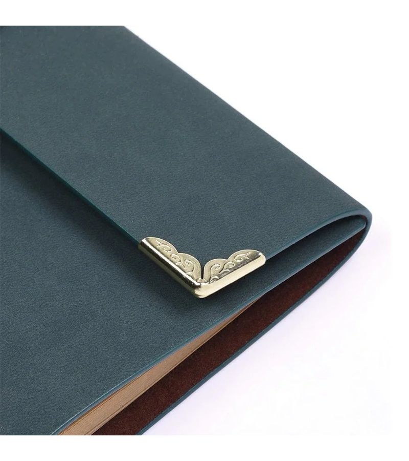 100pcs Black Metal Book Corner Protector Vintage Scrapbook Photo Album Notebook Decor - Image 5