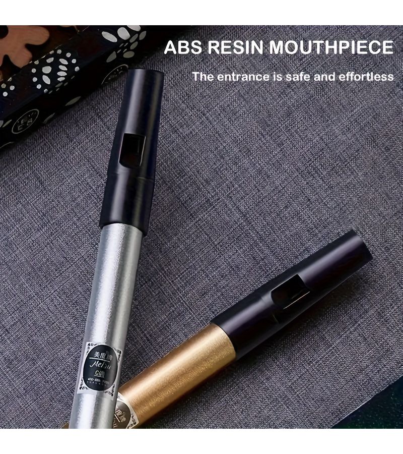Irish Whistle D Key Metal Material Black Suitable For Beginners Starter Flute Instrument - Image 4
