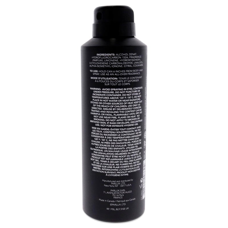 Kenneth Cole Vintage Black Body Spray for Men, 6.0 Fl. Oz. - Image 2