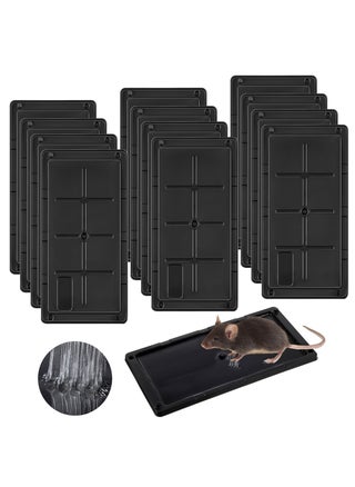 12 Pack Glue Traps for Rats and Snakes, Larger and Heavy Duty Baited Sticky Traps with Non Toxic Glue, Exterminator Plastic Sticky Mouse Indoor Trap, Ready to Use, Safe to Children and Pets - pzsku/ZB5F3C37E7F1E564EFBF7Z/45/_/1724773987/e081cd31-c030-4bfd-84a9-ecdf8cd989c3