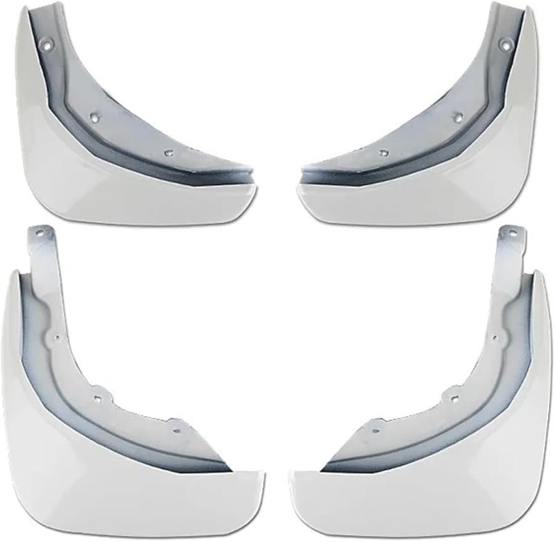 فولفو S90 2017 2021 واقيات الطين للرفارف المطلية باللون الأبيض البلوري - Image 1