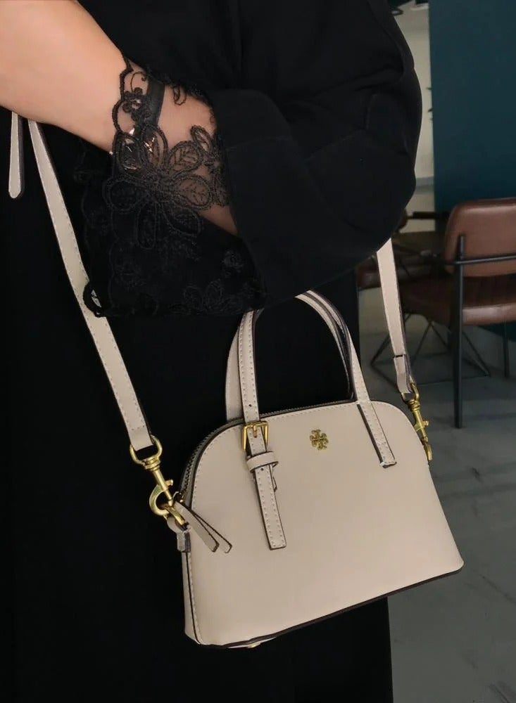 Burch Emerson Simple Adjustable Detachable Shoulder Strap Leather Shell Bag Shoulder Handbag - Image 2