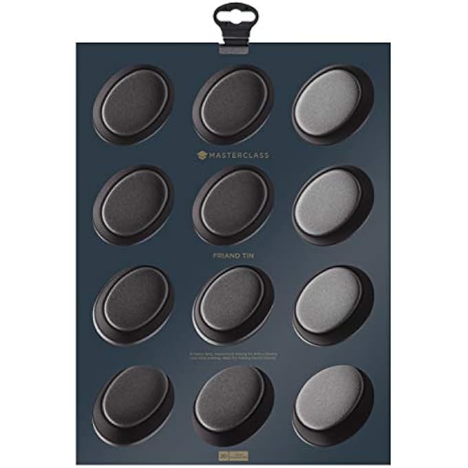 MASTERCLASS NonStick Twelve Hole Friand Pan 35X27Cm Sleeved - Image 2